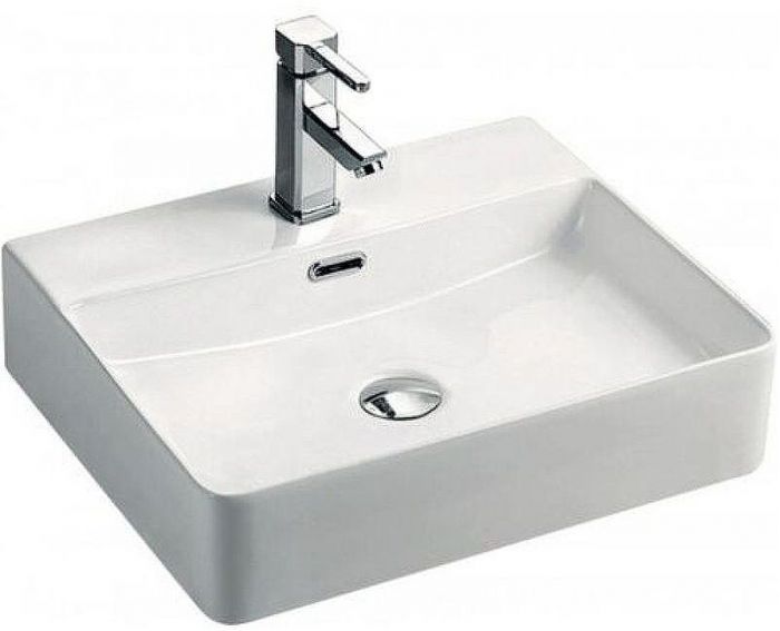 Раковина Koller Pool Kvadro 50 KR-0500M-WB Белая