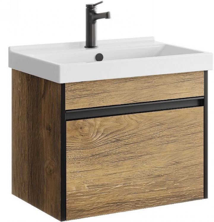 Тумба под раковину Aqwella Urban 60 URB0106DB подвесная Дуб балтийский