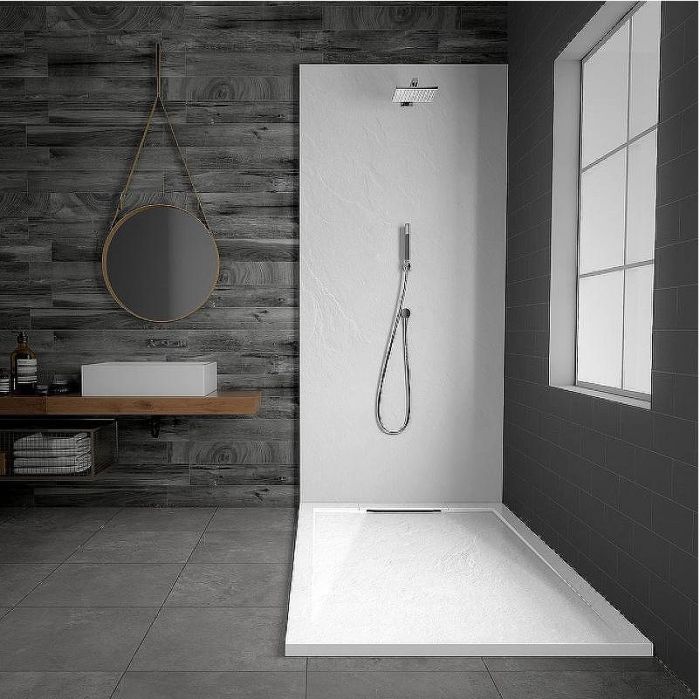 Душевой поддон из искусственного камня Vincea 120x90 VST-4SRL9012W Белый матовый