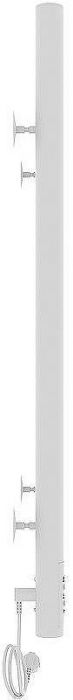 Электрический полотенцесушитель Laris Лаванда ЧК П8 300х700 L 73207620 Белый муар