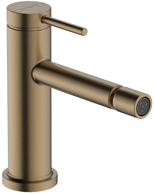Hansgrohe Tecturis S Смеситель для биде, на 1 отв., с донным клапаном, цвет: бронза матовая
