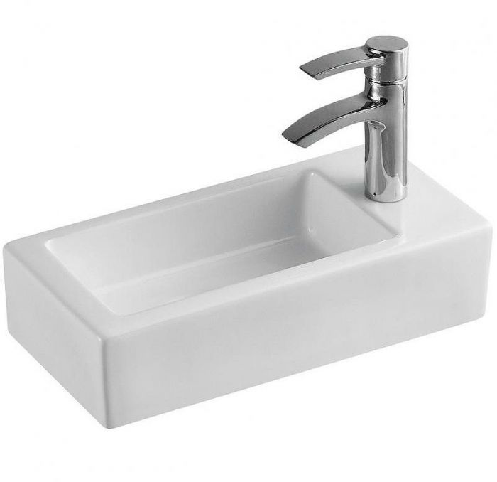 Раковина WeltWasser Aisbach 5092 R 37 10000003873 Белый глянец