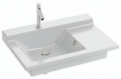 Раковина Jacob Delafon Soprano 80 L XL112K-00 Белая