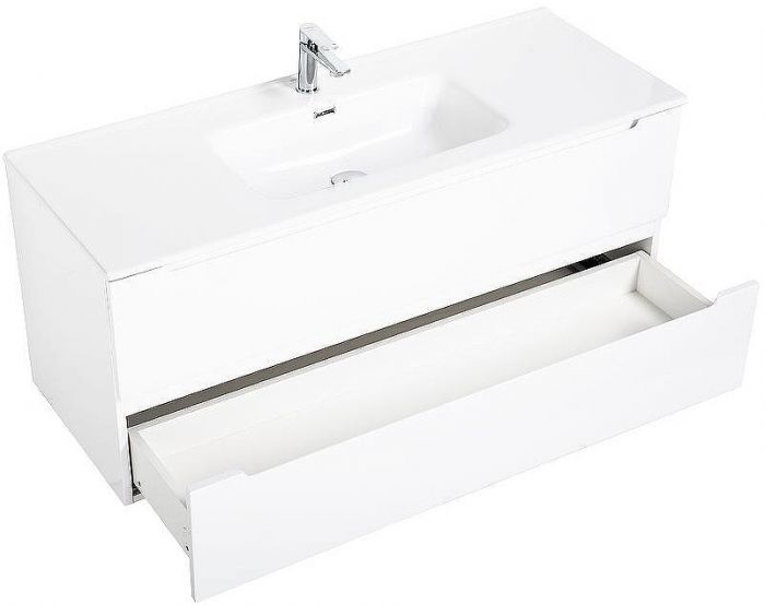 Тумба под раковину BelBagno Etna 120 ETNA-1200-2C-SO-BL-P подвесная Bianco Lucido
