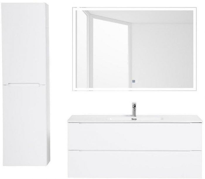 Тумба под раковину BelBagno Etna 120 ETNA-1200-2C-SO-BL-P подвесная Bianco Lucido
