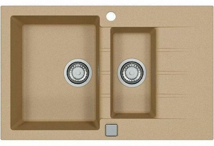 Кухонная мойка Alveus Granital Cadit 70 Beige G55 790x500 1131359 Бежевая