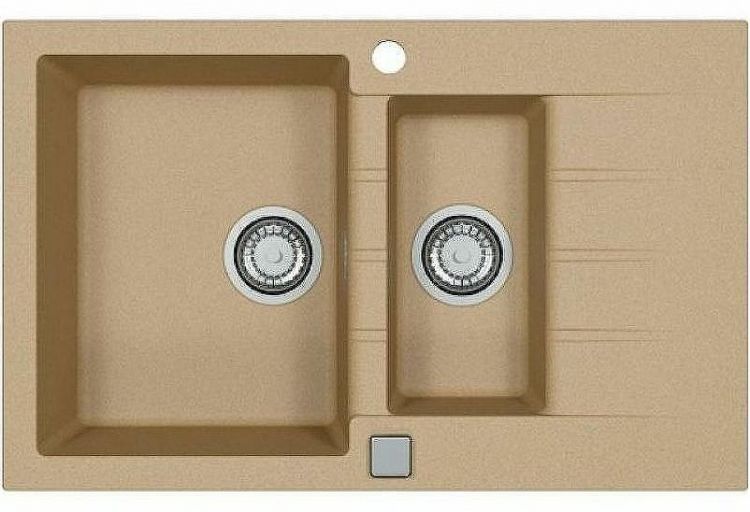 Кухонная мойка Alveus Granital Cadit 70 Beige G55 790x500 1131359 Бежевая Кухонная мойка Alveus Granital Cadit 70 Beige G55 790x500 1131359 Бежевая