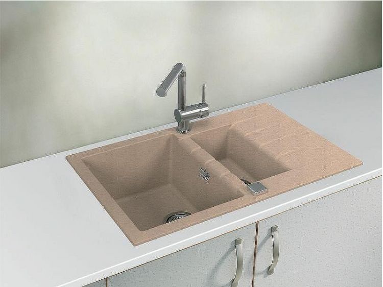 Кухонная мойка Alveus Granital Cadit 70 Beige G55 790x500 1131359 Бежевая Кухонная мойка Alveus Granital Cadit 70 Beige G55 790x500 1131359 Бежевая