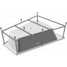 Акриловая ванна Vayer Trinity 160x120 L Гл000008156 без гидромассажа