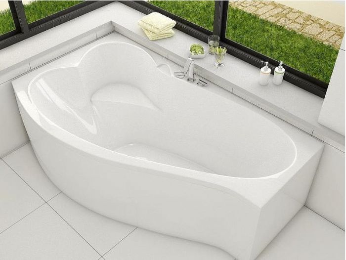 Акриловая ванна Relisan Isabella 170х90 L Гл000010529 без гидромассажа
