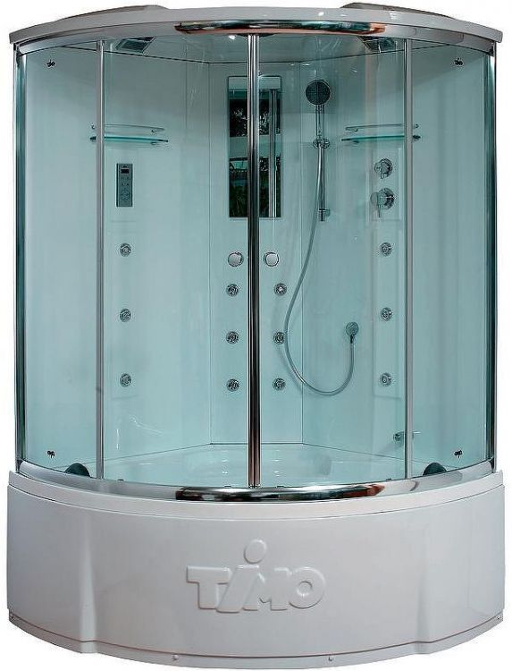 Душевой бокс Timo Lux 135х135 T-7735C с гидромассажем