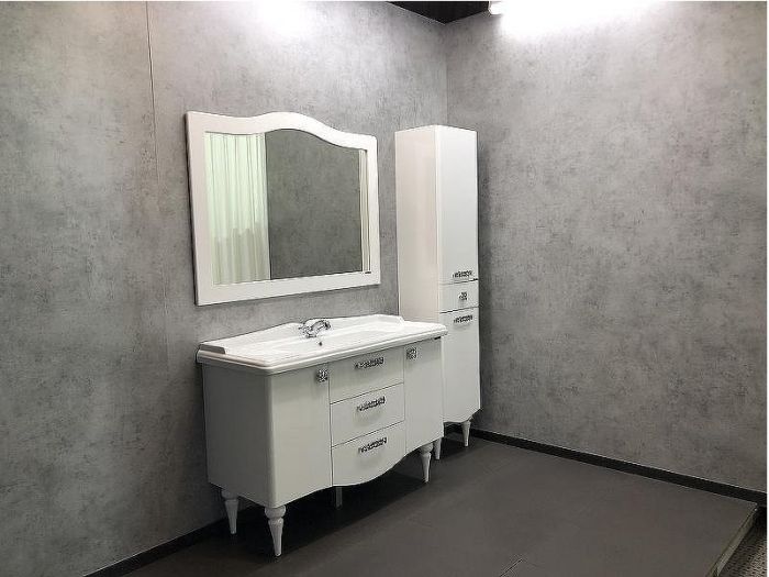 Зеркало Comforty Монако 120 00003132225 Белое