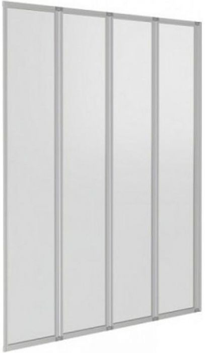 Шторка на ванну Good Door Screen GR4-100-C-CH 100 профиль Хром стекло прозрачное