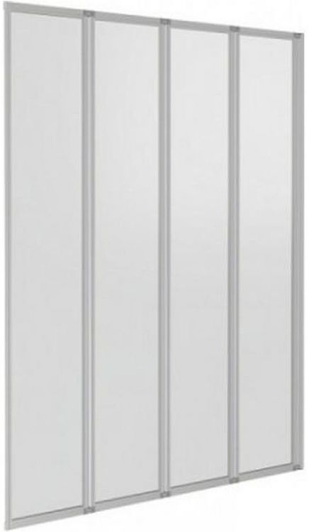 Шторка на ванну Good Door Screen GR4-100-C-CH 100 профиль Хром стекло прозрачное