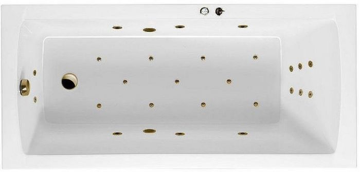 Акриловая ванна Excellent Aquaria 170x75 WAEX.AQU17.ULTRA.BR с гидромассажем