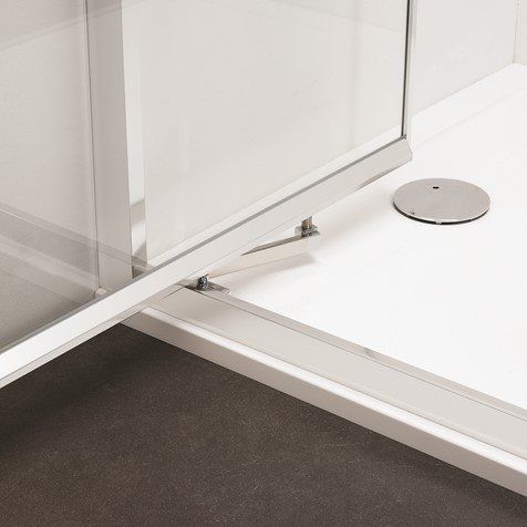 ДВЕРЬ INFOLD 900MM C БОКОВЫМ ЭКРАНОМ 900MM