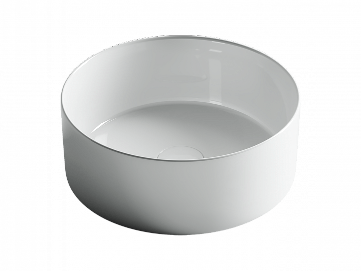Умывальник CERAMICANOVA Element чаша накладная круглая 358 мм CN6032