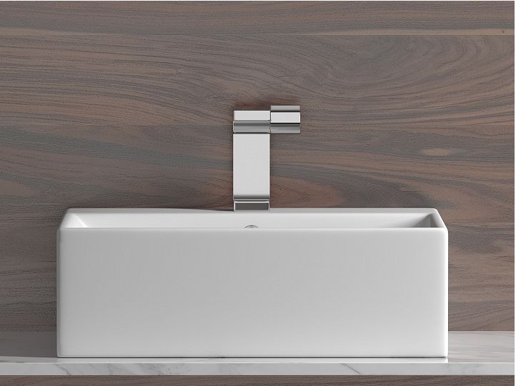 Умывальник CERAMICANOVA Element чаша накладная прямоугольная CN6040