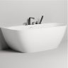 Ванна из искусственного камня Salini Sofia Wall 180х85 102513G Белая глянцевая
