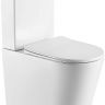 Унитаз компакт Aquatek Оберон AQ1273S-00 с бачком и сиденьем Микролифт