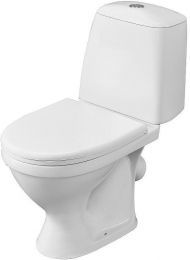 Унитаз компакт Santeri Соната 1.P201.2.S00.00B.F с бачком и сиденьем