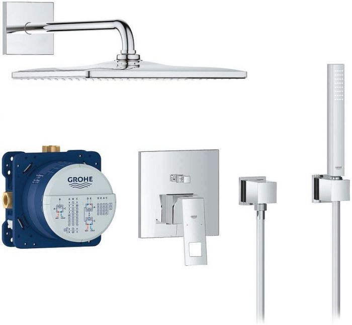 Душевая система Grohe Eurocube 25238000 Хром