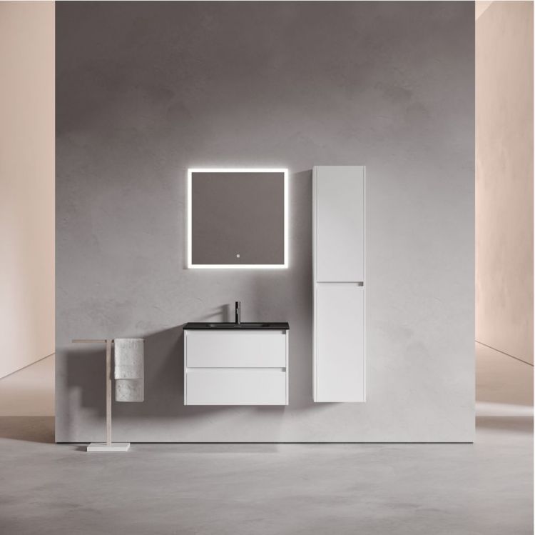 Тумба подвесная SANCOS Libra под раковину, белый глянец 690х450х500мм, LB70W