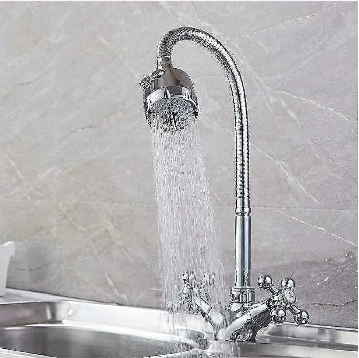 Смеситель для кухни Ledeme H19 4319-3L Хром