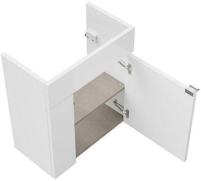 Тумба под раковину Kerama Marazzi Lato 50 LA.50\WHT подвесная Белая глянцевая