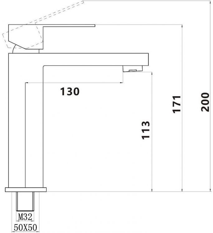 Смеситель для раковины Savol S-SUS1003H цвет Черный Смеситель для раковины Savol S-SUS1003H цвет Черный