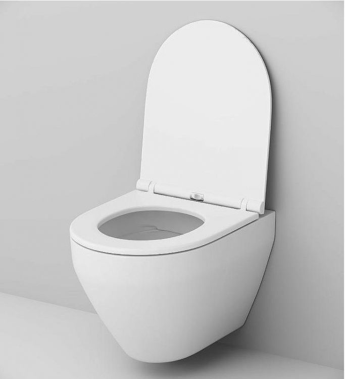 Комплект унитаза AM.PM Spirit FlashClean C701700WH+C707857WH с инсталляцией Berges Novum D5 040235 с сиденьем Микролифт и Черной матовой клавишей смыва