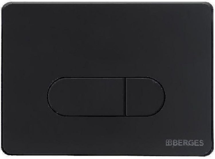 Комплект унитаза AM.PM Spirit FlashClean C701700WH+C707857WH с инсталляцией Berges Novum D5 040235 с сиденьем Микролифт и Черной матовой клавишей смыва