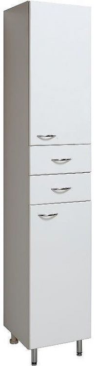 Шкаф пенал Runo Эконом 35 R 00000000129 Белый