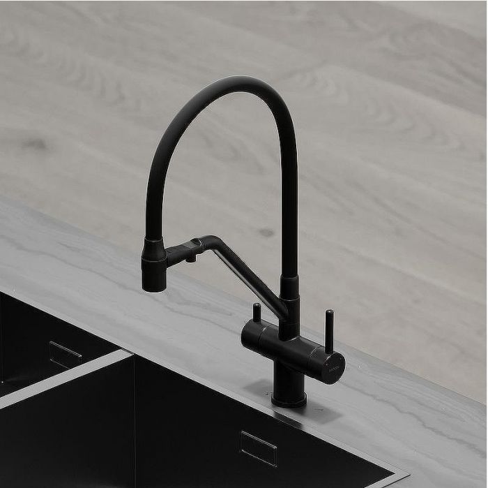 Смеситель для кухни Sancos Dora SC4003MB Черный матовый