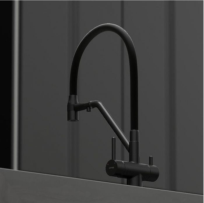 Смеситель для кухни Sancos Dora SC4003MB Черный матовый