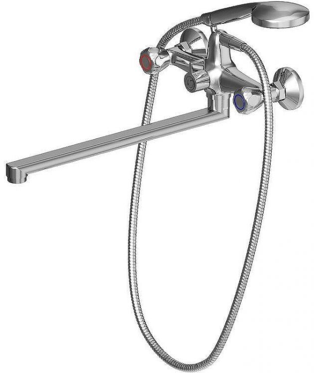 Смеситель для ванны Dorff Modern D7095000 универсальный Хром Смеситель для ванны Dorff Modern D7095000 универсальный Хром