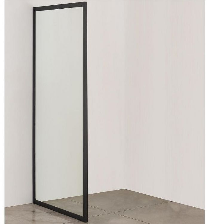 Боковая стенка Orange E03-090TB 90 профиль Черный стекло прозрачное Боковая стенка Orange E03-090TB 90 профиль Черный стекло прозрачное