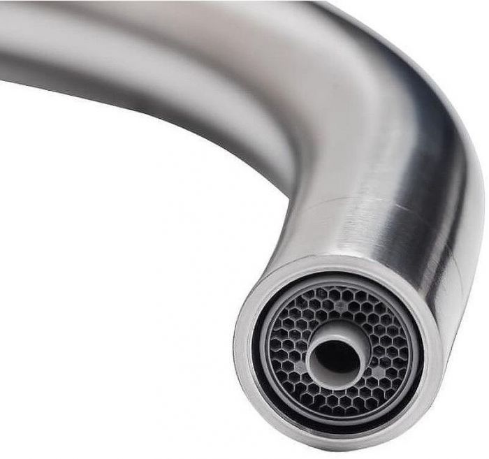 Смеситель для кухни Ulgran Classic U-020 Нержавеющая сталь