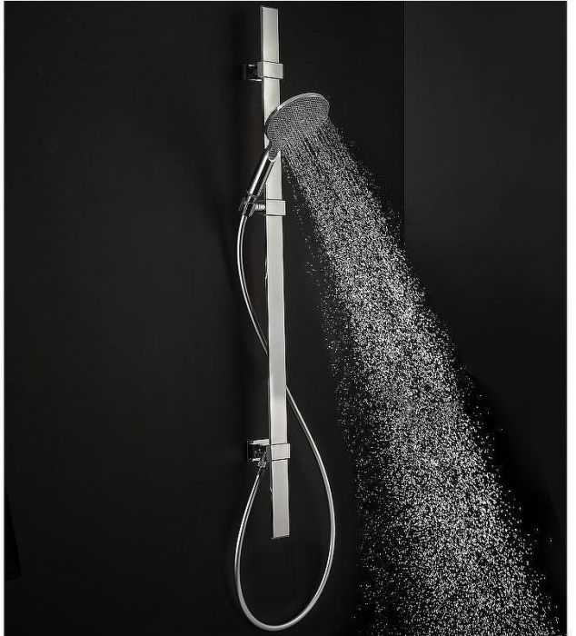 Душевой гарнитур Bossini Apice D48086.073 Черный матовый