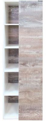 Шкаф пенал Comforty Турин 45 00004136455 подвесной Дуб бежевый