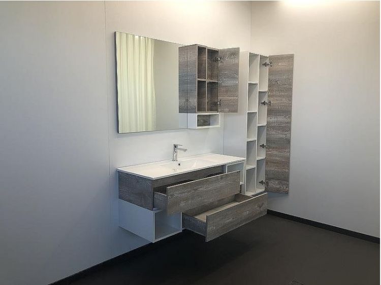 Шкаф пенал Comforty Турин 45 00004136455 подвесной Дуб бежевый Шкаф пенал Comforty Турин 45 00004136455 подвесной Дуб бежевый