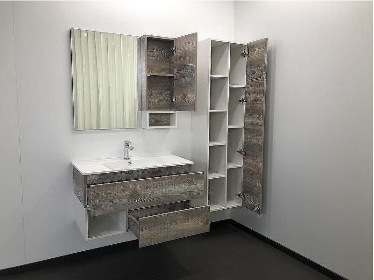 Шкаф пенал Comforty Турин 45 00004136455 подвесной Дуб бежевый Шкаф пенал Comforty Турин 45 00004136455 подвесной Дуб бежевый