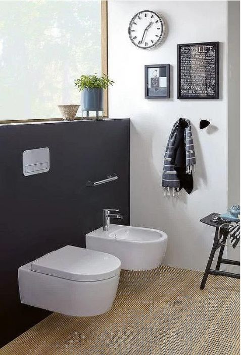 Унитаз Villeroy&Boch Avento 5656HRR1 подвесной с сиденьем Микролифт