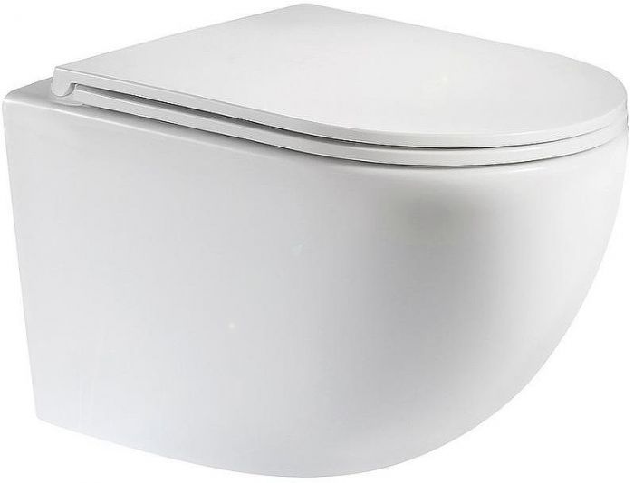 Комплект унитаза с инсталляцией Maretti Elena EA73UM56052 с сиденьем Микролифт и Черной матовой клавишей смыва