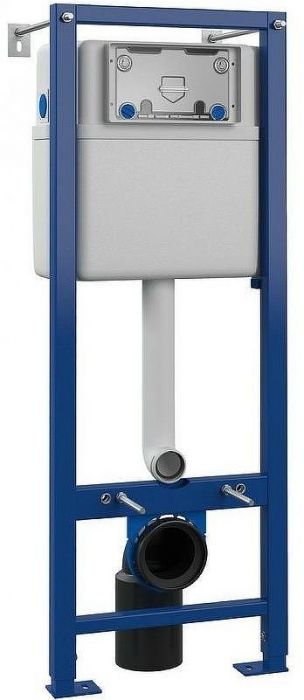 Комплект унитаза с инсталляцией Maretti Elena EA73UM56052 с сиденьем Микролифт и Черной матовой клавишей смыва