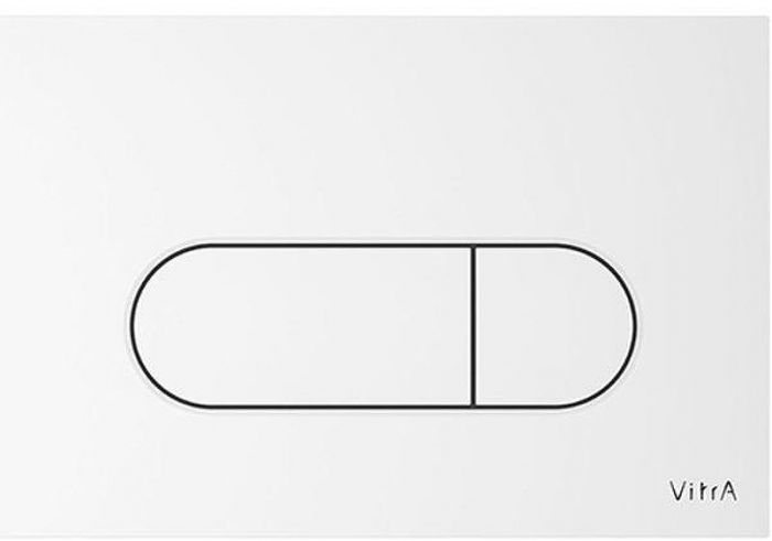 Комплект унитаза с инсталляцией Vitra L-Box S50 9003B003-7203 с сиденьем Микролифт и Белой глянцевой клавишей смыва