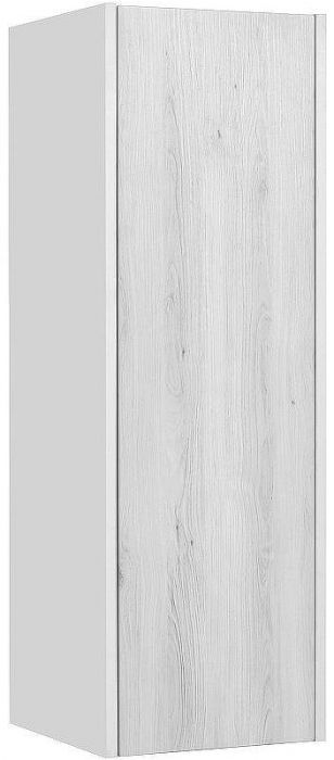 Подвесной шкаф Aquaton Сакура 33 R 1A220803SKW8R Ольха наварра Белый глянец