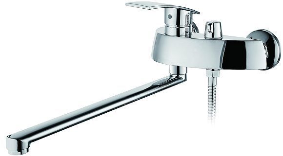 Смеситель для ванны Boou B8213-46F универсальный цвет Хром Смеситель для ванны Boou B8213-46F универсальный цвет Хром