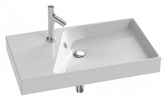 Раковина Jacob Delafon Rythmik EXO112-00, 80x46 см Раковина Jacob Delafon Rythmik EXO112-00, 80x46 см