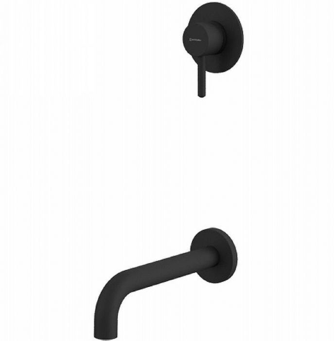 Смеситель для ванны Whitecross Y black YSET03BL Черный матовый